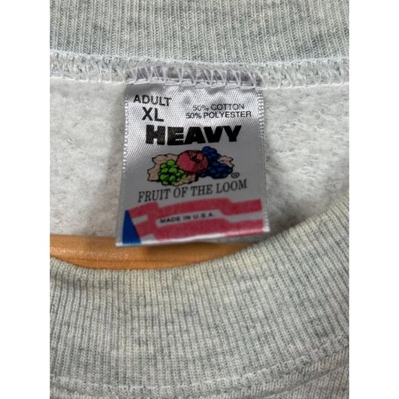 Vintage St Cloud State University SCSCU Huskies Sweatshirt FOTL Plaid Adult XL - Picture 6 of 6